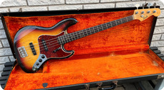 Fender-Jazz Bass-1964-Sunburst