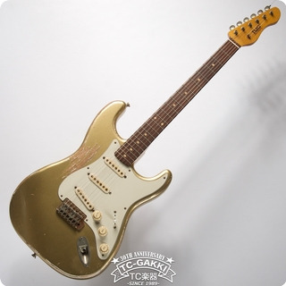 Tmg Guitar Dover Sss Aztec Gold 2018