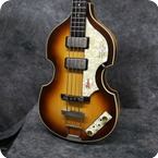 Hofner 50th Anniversary Ltd Edition 5001 Cavern Bass 2006 Antique Brown Sunburst