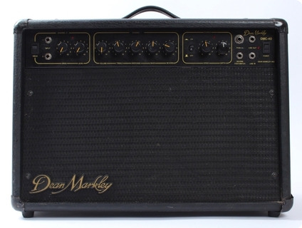 Dean Markley Dmc 40 Stereo Chorus Amp 1993 Black