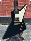 Gibson-Explorer Korina '58 Reissue -1981-Black Finish