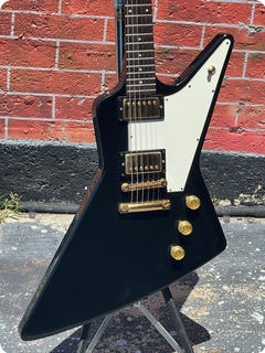 Gibson Explorer Korina '58 Reissue  1981 Black Finish