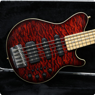 Ernie Ball Music Man 25th Anniversary 5 Hss 2009 Venetian Redburst