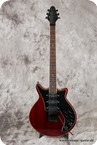 Jim Reed Guitars-Red Special Brian May Copy-Transparent Red