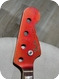 Fender Jazz Bass Neck Only 1966 Candy Apple Red Metallic