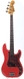 Fender Precision Bass 1974-Fiesta Red