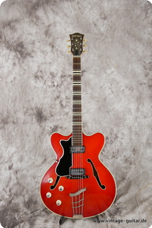 Hofner Verithin Lefthand 1964 Cherry