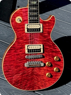 Gibson Les Paul Elegant Custom Shop 2000 See-thru Cherry Guitar