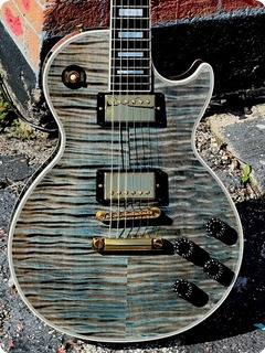 Gibson Les Paul Custom  2014 Indigo Blue