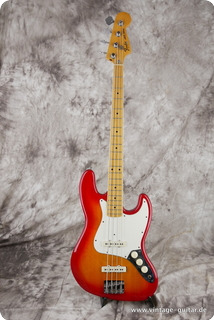 Fender Jazz Bass 1980 Cherry Burst