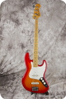 Fender-Jazz Bass-1980-Cherry Burst