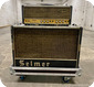 Selmer Treble And Bass 50 Head And Matching Cab 1964 Croc Skin