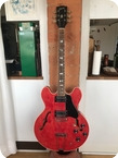 Gibson-ES 335-1973-Cherry Red Light