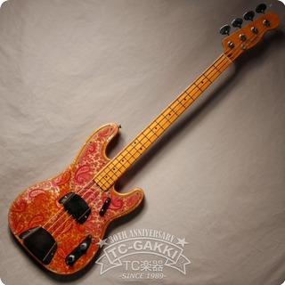 Fender 1968 Telecaster Bass “paisley Red” [4.35kg] 1968