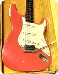 Fender-Stratocaster Custom Color-1962-Fiesta Red