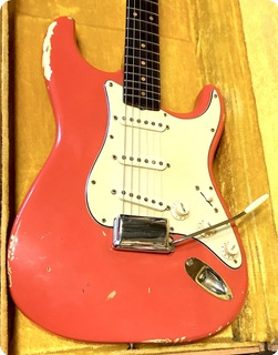 Fender Stratocaster Custom Color 1962 Fiesta Red