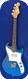 Teisco Del Rey EB100 1968-Lake Placid Blu