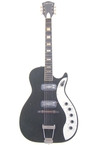 Silvertone Jupiter 1423 Black Sparkle DeArmond Silverfoil Pickups With Blender Switch 1962 Black