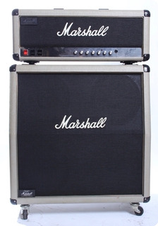 Marshall 25/50 Silver Jubilee 2555 100w Full Stack 1988 Silver