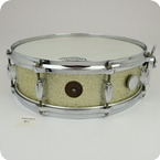 Gretsch Broadcaster Max Roach Progressive Jazz 14 X 4 Snare Drum 1960 Silver Sparkle