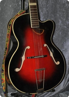 Hopf Archtop Red Sunburst