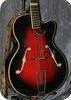 Hopf-Archtop-Red Sunburst