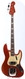 Fender Jazz Bass 1967-Candy Apple Red