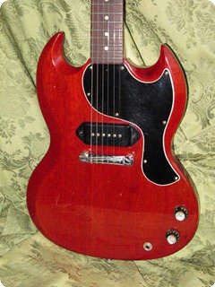 Gibson Sg Les Paul Junior 1962 Cherry Red