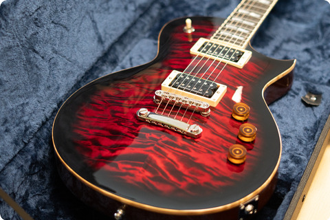 Esp Usa Custom Shop Eclipse Black Cherry Burst