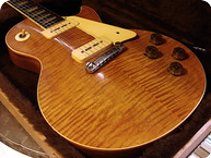 Real Guitars Custom Build 54 Stripped 2023 Amber Unburst