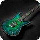 Valenti Guitars Nebula Carved Ocean Turquoise 