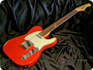 Hansen Guitars Denmark TL Style 2010 Fiesta Red Relic