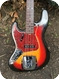 Fender-Jazz Bass Left Handed-1965-Sunburst