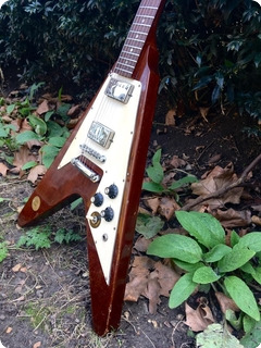 Gibson Medallion Flying V Ex Scorpions Matthias Jabs  1972 Wine Red