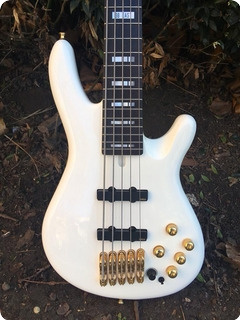 Yamaha Bb2ne Nathan East Signature 5 String Bass 2000 White