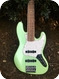 Fender-Jazz Deluxe 5 String Bass -2001-Sea Foam Green