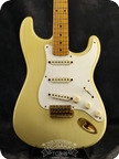 Fender-1957 Stratocaster White Blonde Refinished-1957