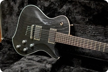 Tman Guitars Aries Black Satin Wudton