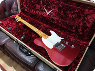 Fender Custom Shop Limited 55 Esquire Relic 2015 Faded Red Sparkle 2015