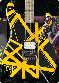 Evh 79 Bumblebee Tribute Handsigned By Eddie Van Halen