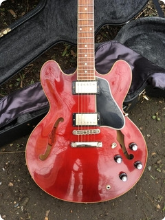 Gibson Custom Shop Lee Ritenour Es 335 2008 Cherry Red