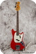 Fender Mustang Bass 1966-Dakota Red Refin.