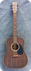 Martin D 19 1986 Natural Mahogany