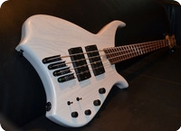 Bassart Guitars-Amazing Fanned 4 String Bass-Translucent White