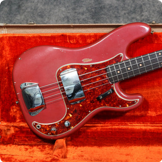 Fender Precision Bass 1960 Burgundy Mist Refinish