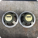 Celestion G12 H 30 Watt Pre Rola Greenback 1969 Pair Set 1969 Greenback