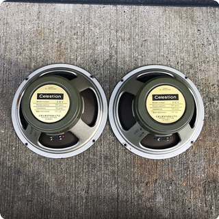 Celestion G12 H   30 Watt , Pre Rola Greenback 1969 , Pair , Set 1969 Greenback