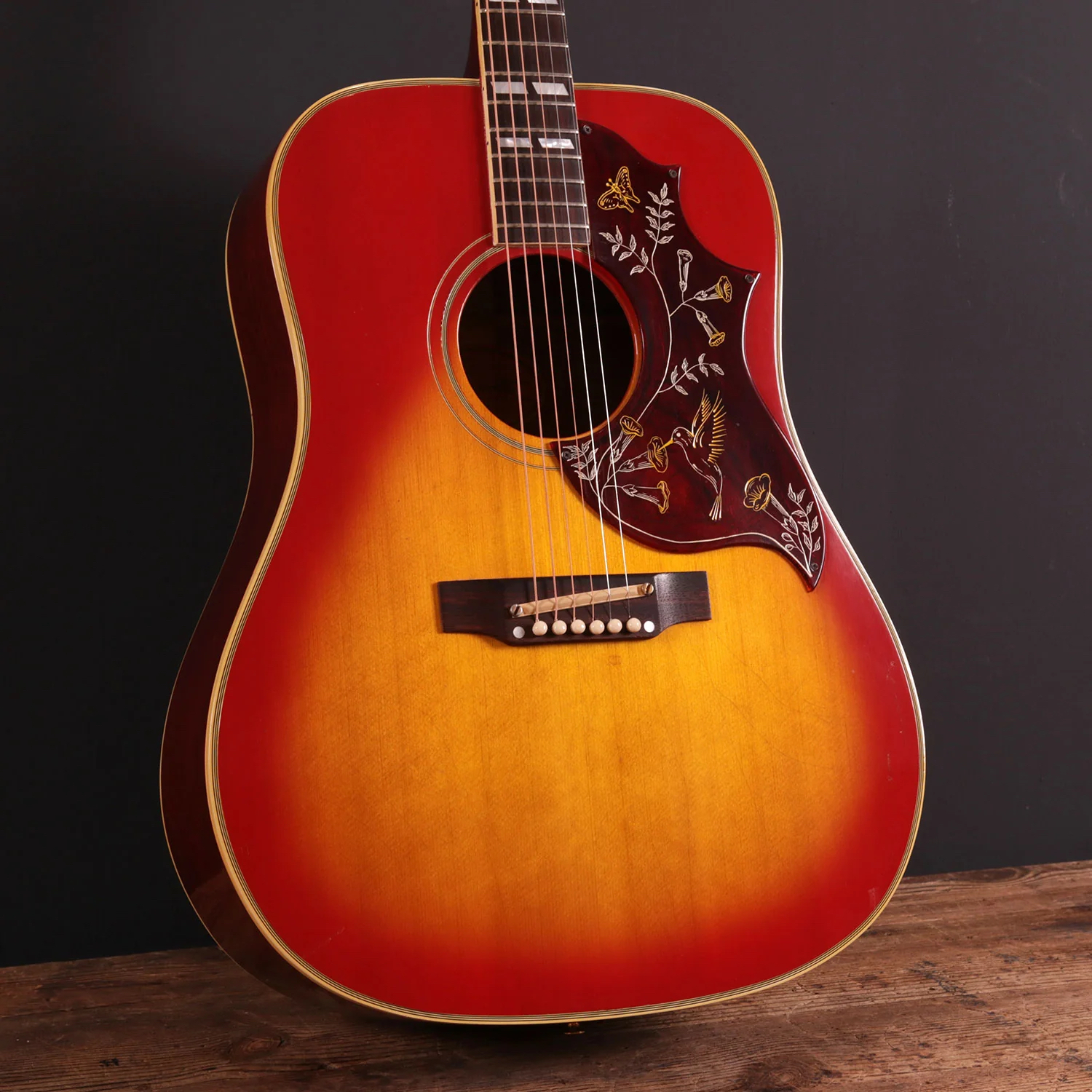 Gibson Hummingbird 1968 Sunburst Guitar For Sale Vintage 'n' Rare
