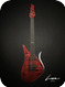 Lava Drops Guitars Infinite Red Drop-Top - High Gloss. Body Back - Matte Finish.