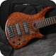 Roscoe Basses SKB Custom 3005 2009 Natural Redwood